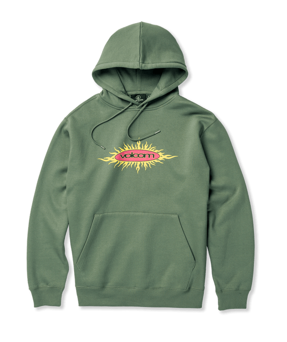 Volcom Nu Sun PO Sweatshirt Fir Green REAL Watersports