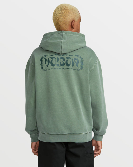 Volcom Terry Stoned Sweatshirt-Light Olive