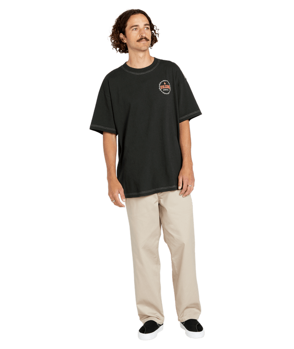Volcom Barb Stone LSE Tee-Stealth