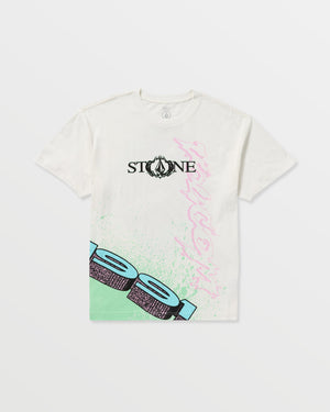 Volcom Heavy Tubes Tee-Off White