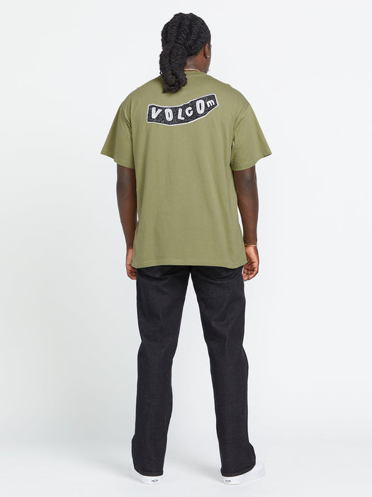 Volcom Skate Vitals Originator Tee-Thyme Green