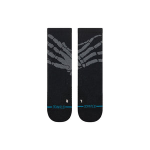 Stance Hands X Crew Socks-Black