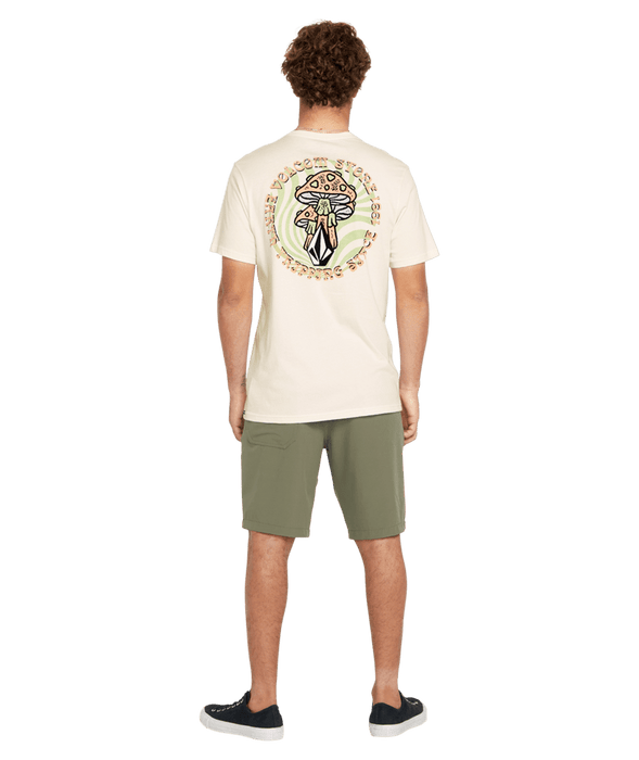 Volcom Fty Psychike Tee-Off White