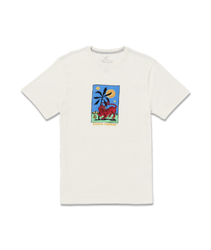 Volcom Tarot Tiger Fty Tee-Off White