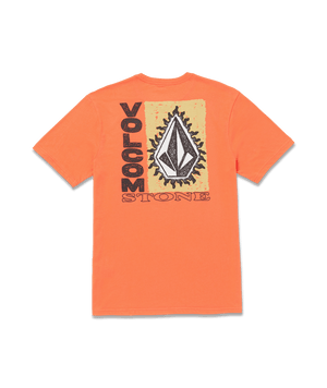 Volcom Flamed Tee-Turbo Orange