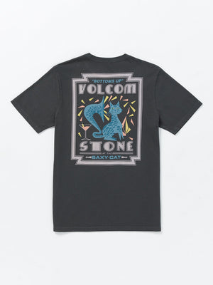 Volcom Saxy Cat Tee-Stealth