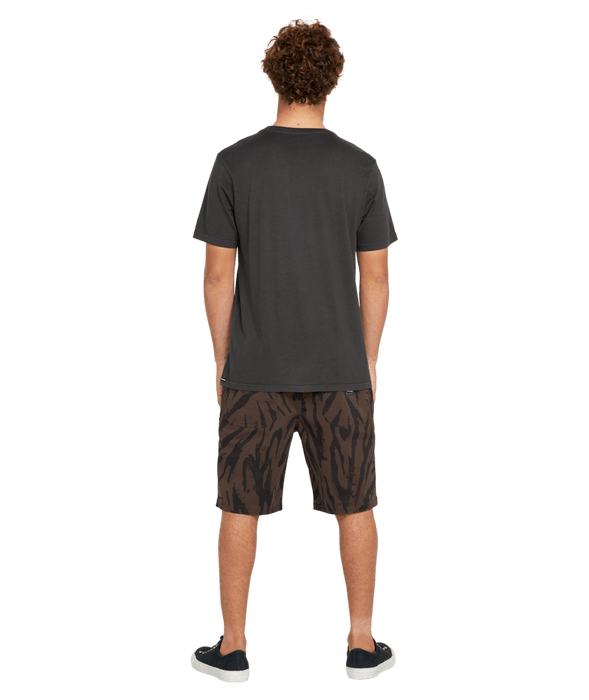 Volcom Stonepur Tee-Vintage Black
