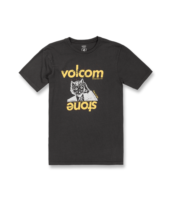 Volcom Stonepur Tee-Vintage Black