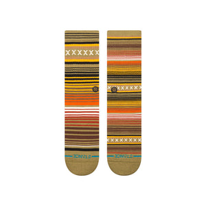Stance Curren ST Crew Socks-Chive— Alternate View