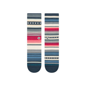 Stance Curren ST Crew Socks-Navy— Alternate View