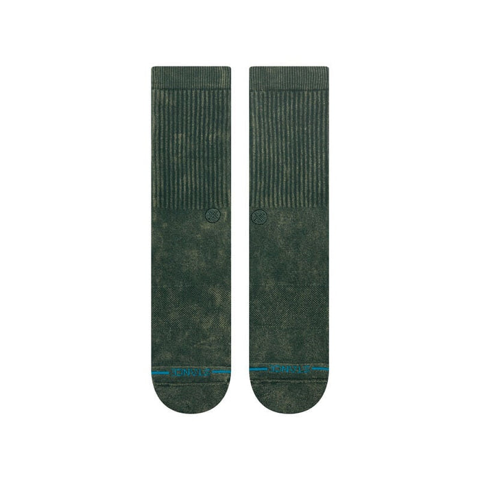 Stance Icon Dyed Crew Socks-Pine