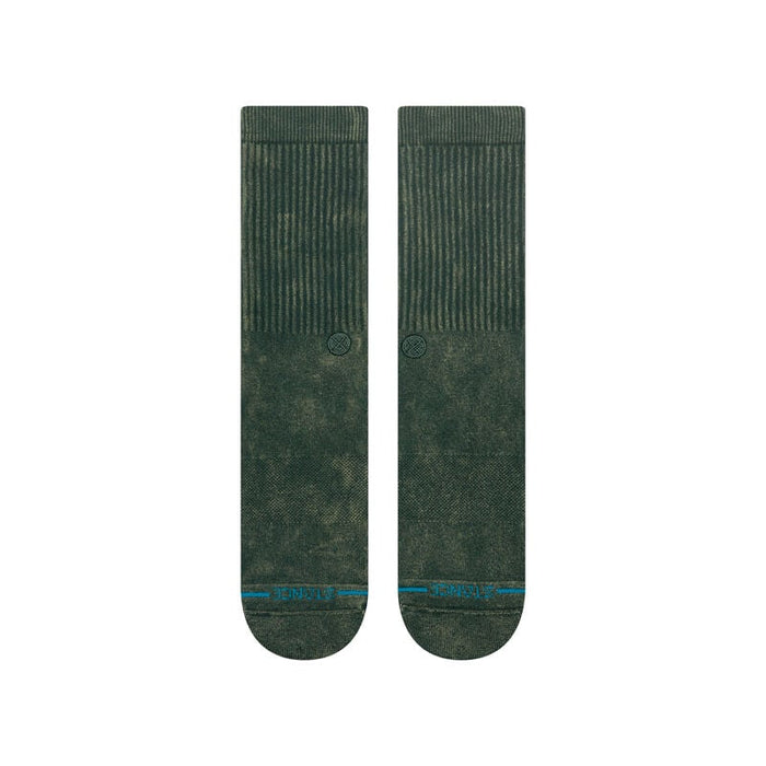Stance Icon Dyed Crew Socks-Pine