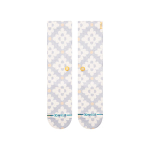 Stance San Lucas Crew Socks-Stone Blue