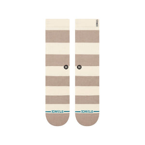 Stance Stacked Up Crew Socks-String Grey