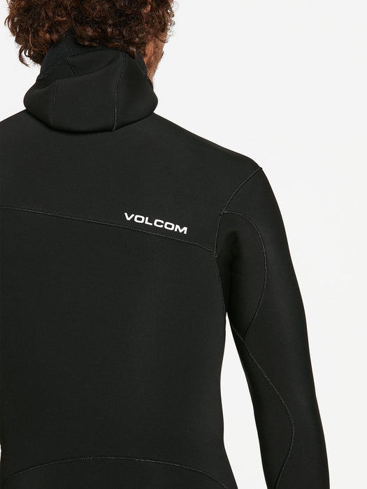 Volcom Modulator 4/3 Hooded CZ Wetsuit-Black
