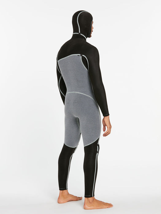 Volcom Modulator 4/3 Hooded CZ Wetsuit-Black