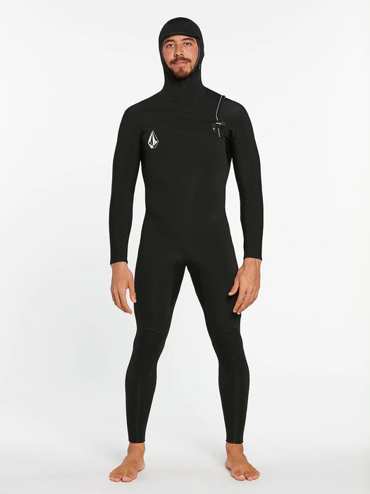 Volcom Modulator 4/3 Hooded CZ Wetsuit-Black