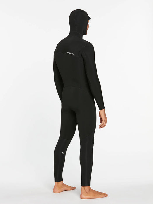 Volcom Modulator 4/3 Hooded CZ Wetsuit-Black