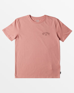 Billabong Youth Arch Fill Tee-Pink Haze— Alternate View