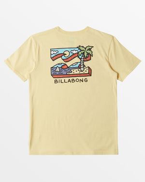Billabong Youth BBTV Tee-Sun Wash— Alternate View
