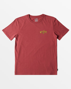 Billabong Boys Croc Tee-Ruby— Alternate View