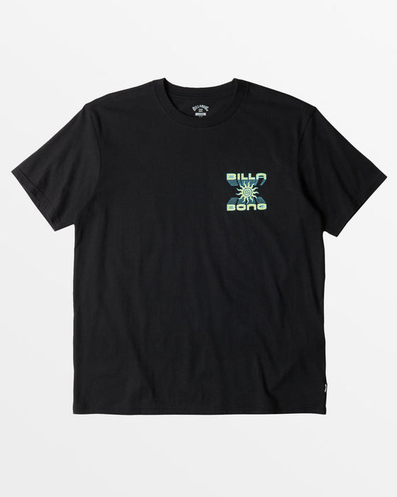 Billabong Youth Fractal Tee-Black