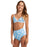 Billabong Daisy Dreamz Rev Banded Tri Bikini-Summer Sky