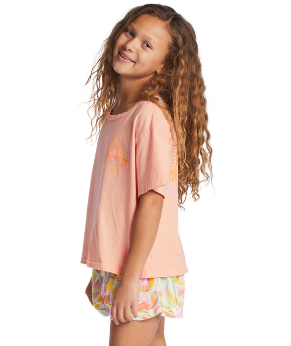 Billabong Chase The Sun Tee-Soft N Peachy