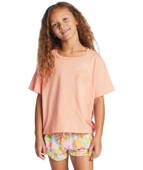 Billabong Chase The Sun Tee-Soft N Peachy