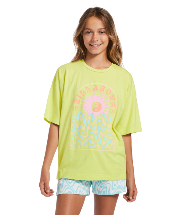 Billabong Lost At Sea Tee-Light Lime