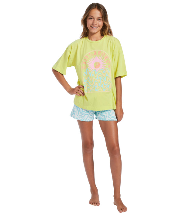 Billabong Lost At Sea Tee-Light Lime