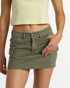 Billabong Hilary Cargo Skirt-Canteen