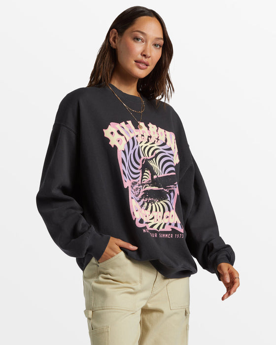 Billabong black sweatshirt online