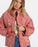 Billabong Folk Story Jacket-Red Clay