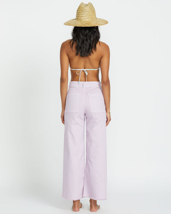 Billabong Free Fall Pants-Amethyst Smoke