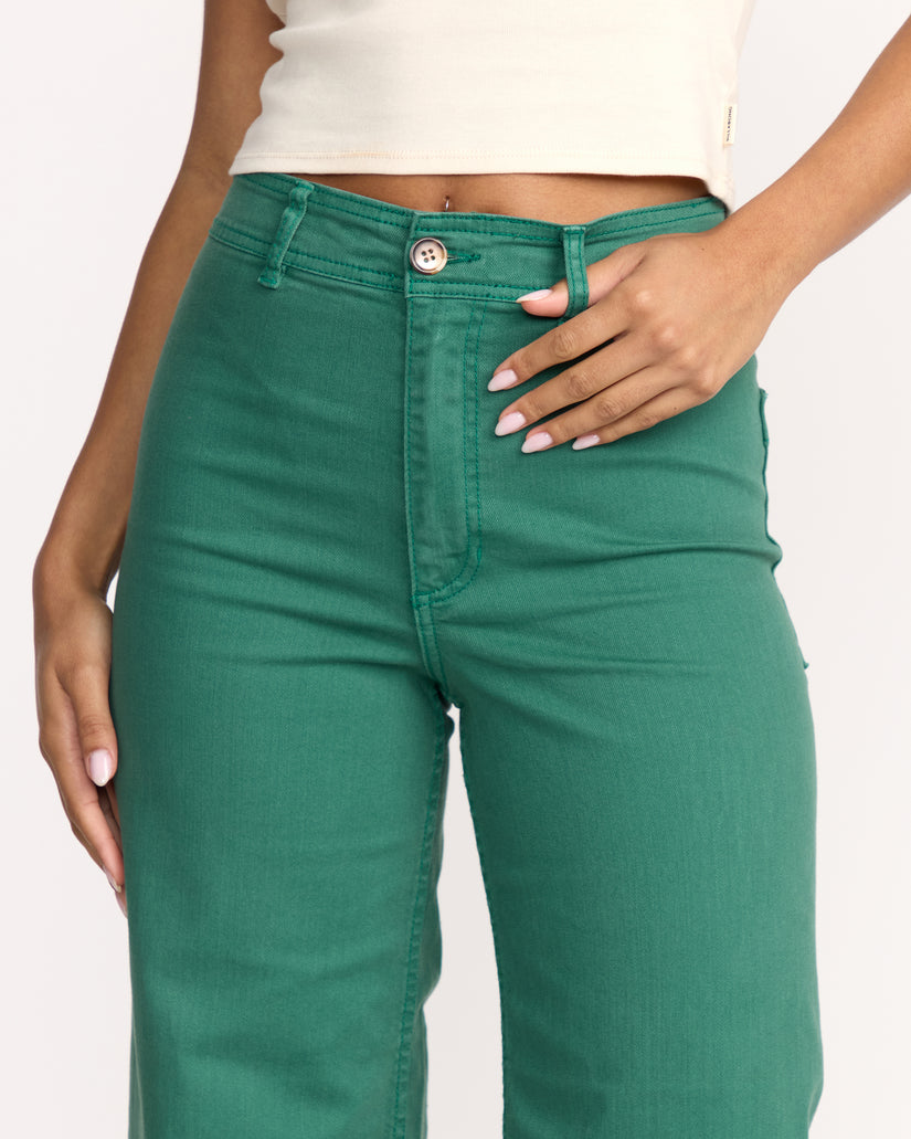 Billabong Free Fall Twill Pants-Evergreen