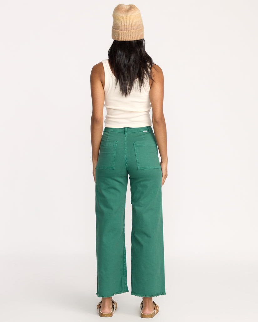 Billabong Free Fall Twill Pants-Evergreen