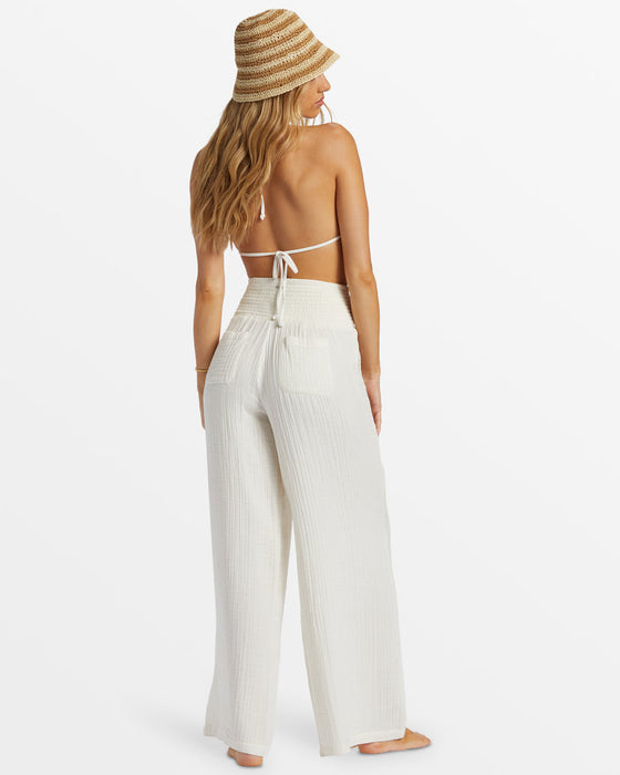 Billabong New Waves Gauze Pants-Salt Crystal — REAL Watersports