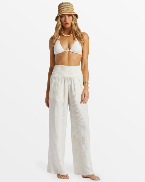 Billabong New Waves Gauze Pants-Salt Crystal — REAL Watersports