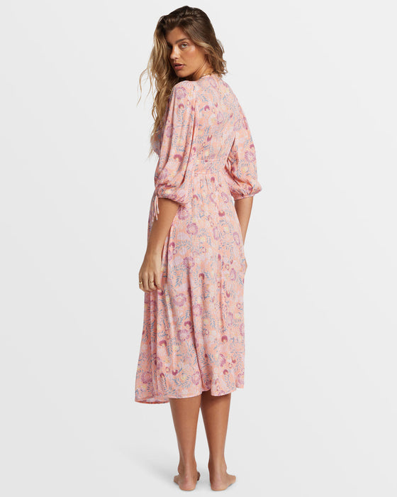 Billabong Paradise Sky Dress-Peach Paradise — REAL Watersports