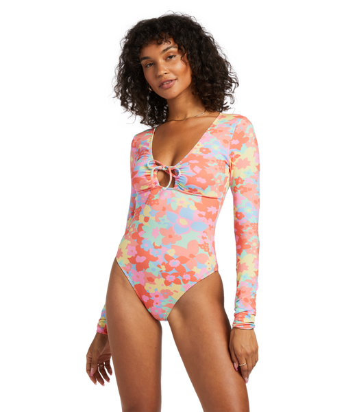 BILLABONG Aint She Sweet Tanlines Womens One-Piece Swimsuit