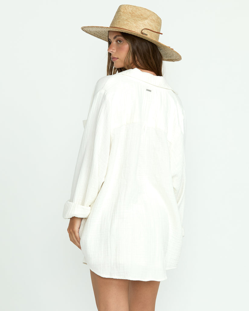 Billabong Sweet Swell L/S Shirt-Salt Crystal