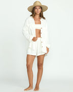 Billabong Sweet Swell L/S Shirt-Salt Crystal