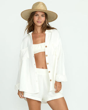 Billabong Sweet Swell L/S Shirt-Salt Crystal
