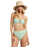 Billabong I Sea You Tanlines Valerie Bandeau Top-Spearmint