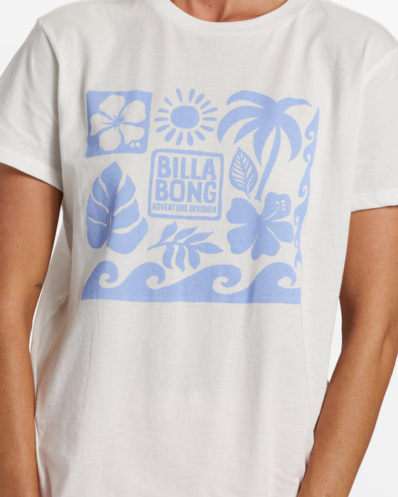 Billabong A/Div Tee-Salt Crystal