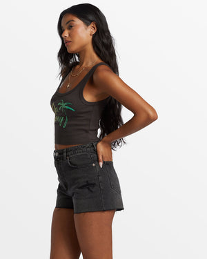 Billabong Fresh Squeezed Tank-Off Black— Alternate View