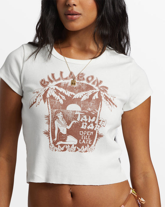 Billabong Tahiti Bar Tee-Salt Crystal
