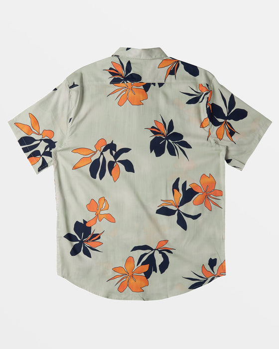 Billabong Boys Sundays Shirt-Seafoam