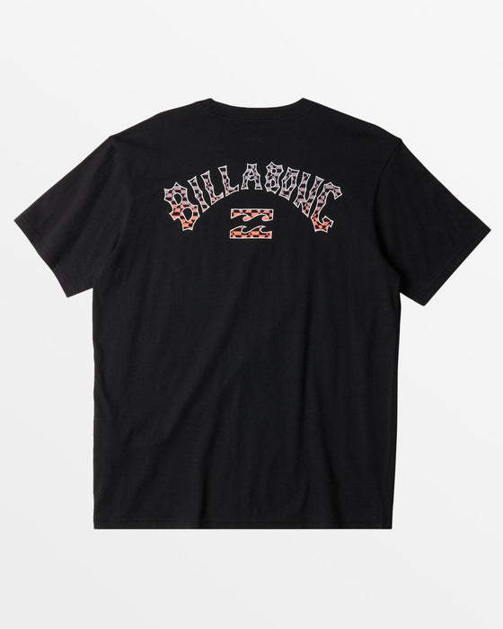 Billabong Boys Arch Fill Tee-Black